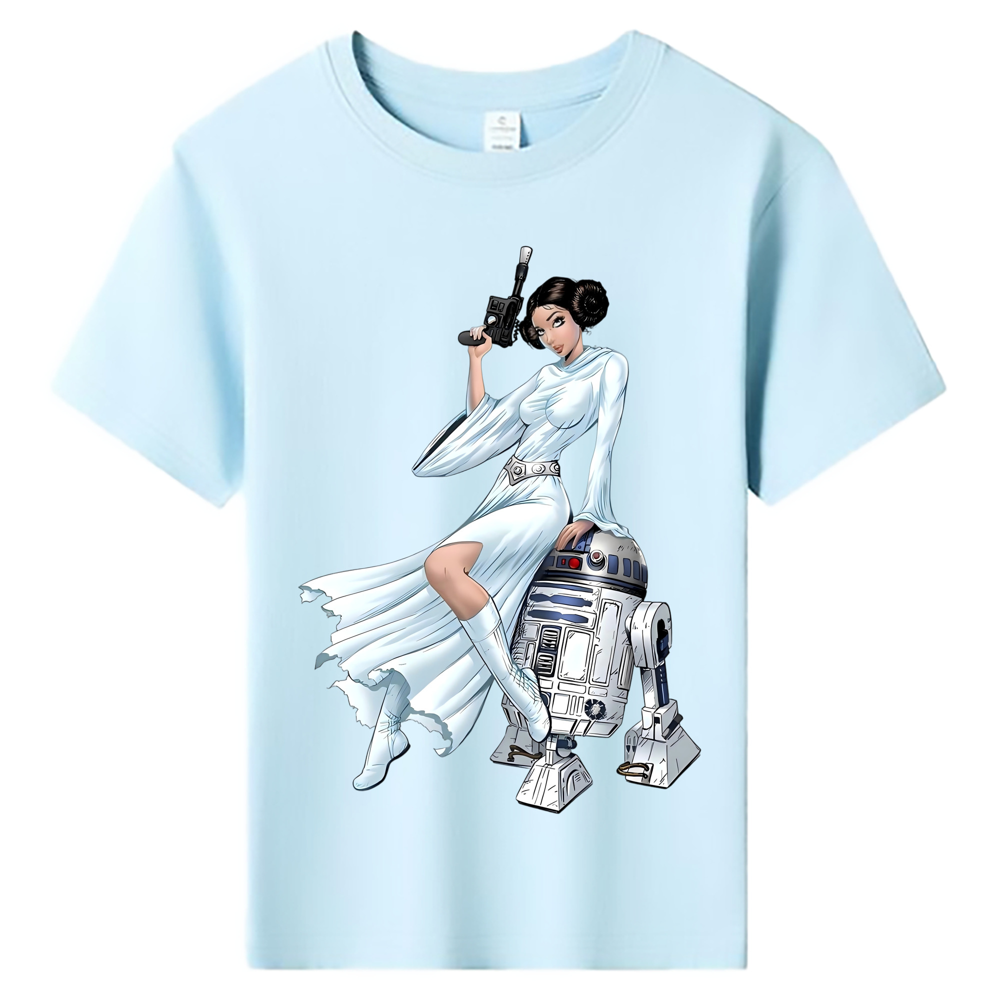 （画像用） スター・ウォーズ Star Wars 綿100％キッズTシャツ（フロントプリント）